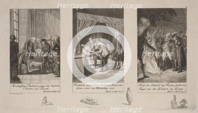 Anecdotes of King Frederik II, 1793. Creator: Daniel Nikolaus Chodowiecki.