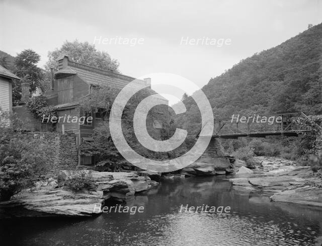 Old studio of artist Hall, near Palenville, Catskill Mountains, N.Y., c1902. Creator: Unknown.