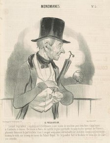 Le regulateur, 19th century. Creator: Honore Daumier.