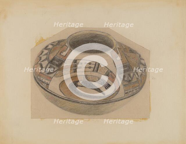 Bowl, 1935/1942. Creator: Margaret Knapp.