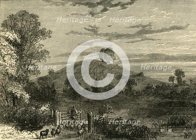 'Primrose Hill in 1780', (c1876). Creator: Unknown.