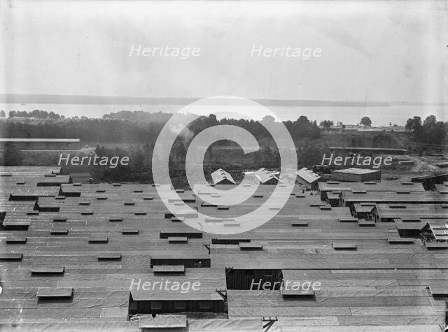 Camp, 1917 or 1918. Creator: Harris & Ewing.