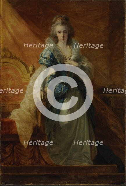 Portrait of Infanta Maria Luisa of Spain (1745-1792), Holy Roman Empress, c1790. Creator: Füger, Heinrich Friedrich (1751-1818).