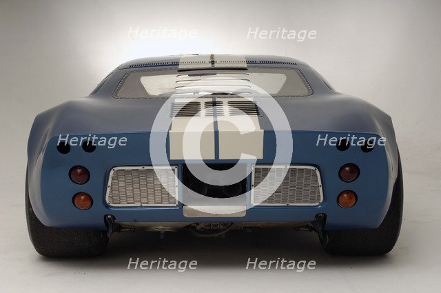 Ford GT40 Daytona prototype 1965. Artist: Simon Clay.