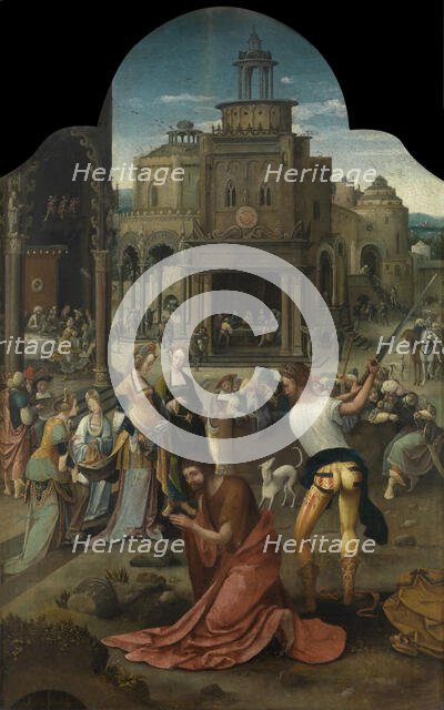 Beheading of John the Baptist, 1510-1530. Creator: Master of 1510-1530.