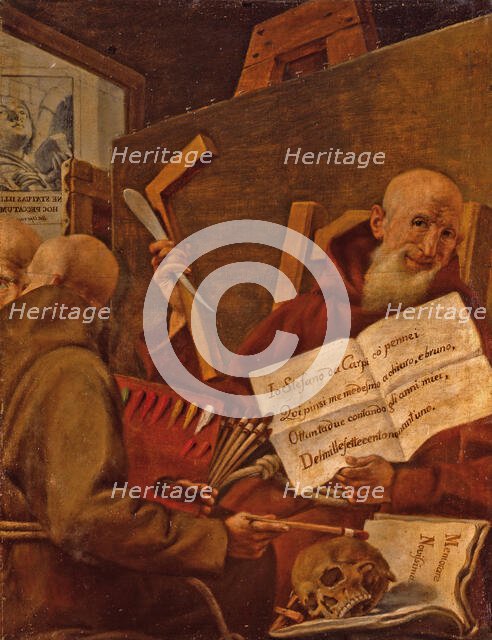 Self-portrait, 1790. Creator: Carpi, Fra Stefano da (1710-1796).