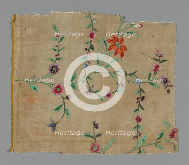 Fragment, China, 18th century, Qing dynasty (1644-1911). Creator: Unknown.
