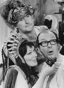 Glenda Jackson playing Cleopatra on the Morecambe and Wise Show, 1971. Artist: Unknown