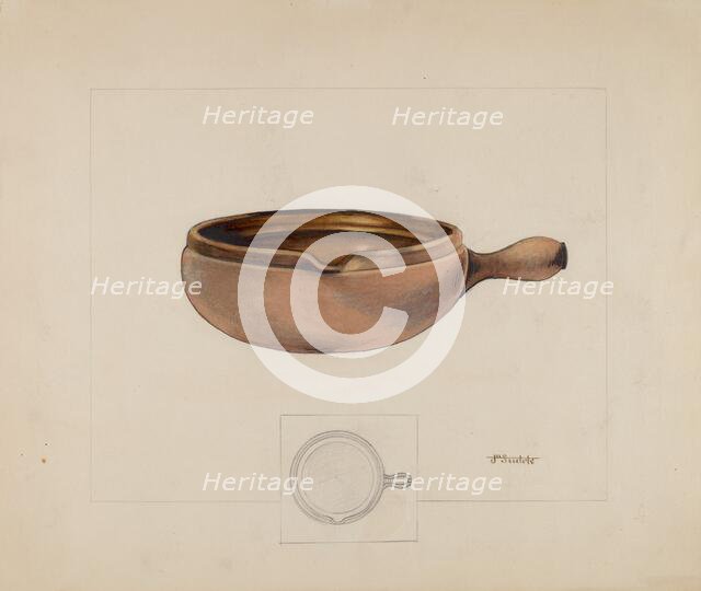 Stew pot, 1935/1942. Creator: Joseph Sudek.
