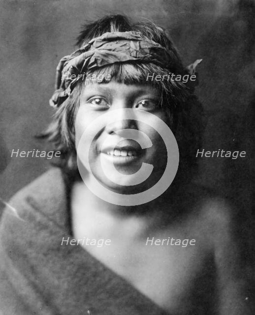 Okuwa-Tsire ("Cloud Bird"), San Ildefonso, c1905. Creator: Edward Sheriff Curtis.