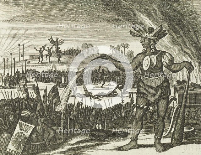 Native Americans, 1671. Creator: Unknown.