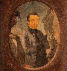 Portrait of the sculptor Antônio Francisco Lisboa, called Aleijadinho (1738-1814), Early 19th cen..