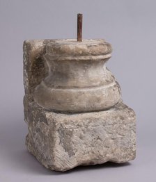 Engaged Column Base, Italian or French, 11th-13th century. Creator: Unknown.