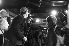 Andy Blade, Eater live at 100 Club, London, Mar 2023. Creator: Annapaola Marchesani.