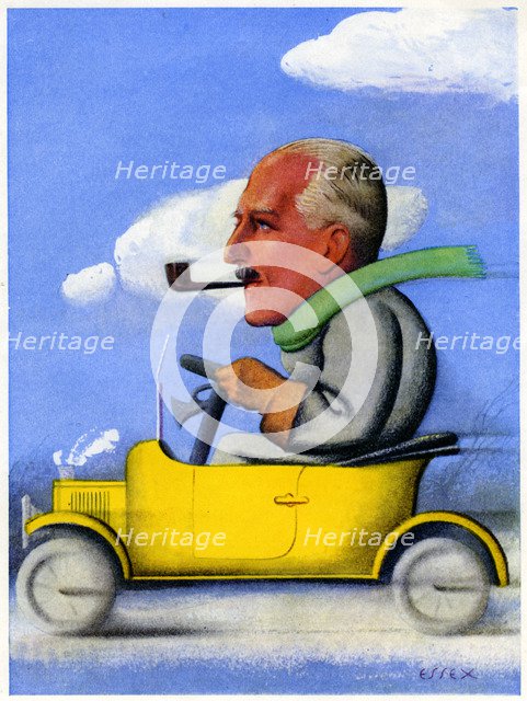 'The Brain of the AA', Sir Stenson Cooke, 1935. Artist: Essex