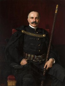 Portrait of Eustachy Sanguszko, 1896. Creator: Kazimierz Pochwalski.