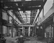 Interior of Power House, Victor Talking Machine Co, Camden, New Jersey, 1923. Artist: Unknown.