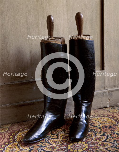 Duke of Wellington's Boots, Walmer Castle, Deal, Kent, 1992. Artist: Unknown