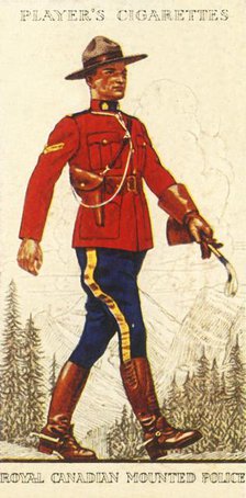 'Royal Canadian Mounted Police', 1936. Creator: Unknown.