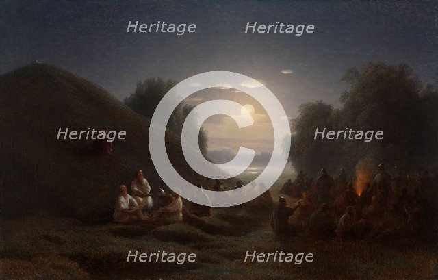 Trizna (from the Saint Olga series). Artist: Kondratenko, Gavriil Pavlovich (1854-1924)