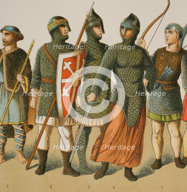 Normans, 1000-1100, (1884).  Creator: Unknown.