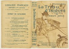 Cover for La Tribu d'Isidore, 1897. Creator: Henri de Toulouse-Lautrec.