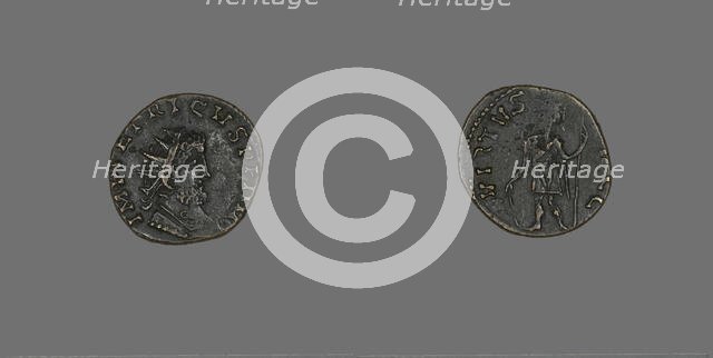 Coin Portraying Emperor Tetricus I, 268. Creator: Unknown.