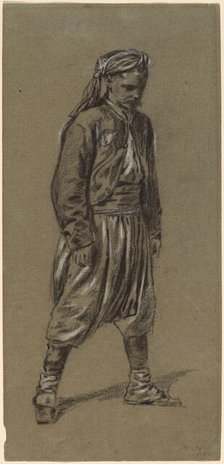 Zouave, 1864. Creator: Winslow Homer.