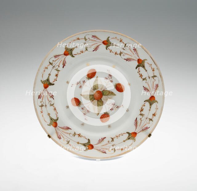 Two Plates, Newcastle-upon-Tyne, Early 19th century. Creator: Unknown.