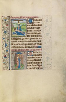 The Pietà: Saint John the Evangelist; Arenberg Hours, early 1460s. Creator: Workshop of Willem Vrelant.