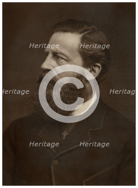 Portrait of a bearded man, early 20th century. Artist: Unknown