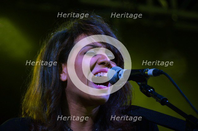 Chloe Charles, Love Supreme Jazz Festival, Glynde Place, East Sussex, 2014. Artist: Brian O'Connor.