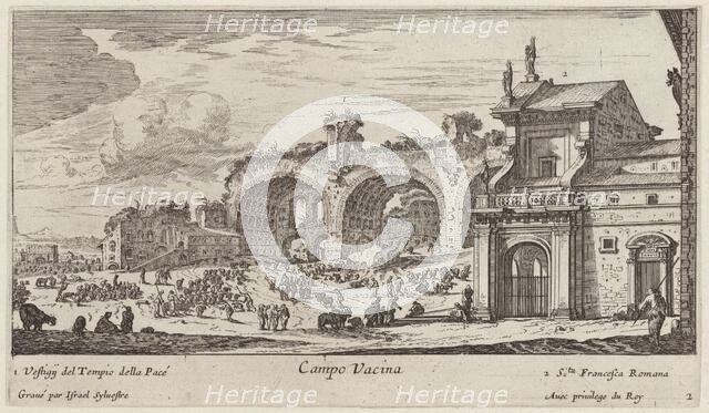 Campo Vacina, 1640-1660. Creator: Israel Silvestre.