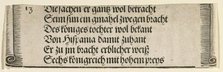 Printed text for "The Betrothal of Philip the Fair with Joan of Castile", 1515. Creator: Albrecht Durer.