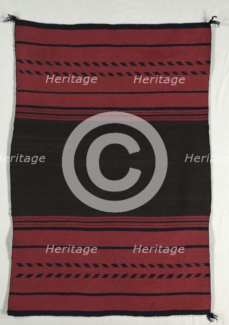 Woman's Dress (one panel), c. 1870s. Creator: Unknown.