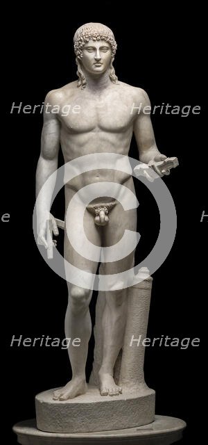 Statue of Apollo (Kassel type), 120-140 AD. Creator: Art of Ancient Rome; Classical sculpture ().