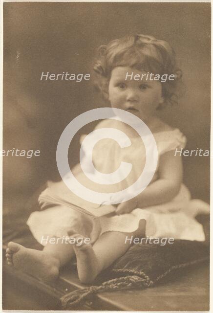 Portrait of a Baby, 1907-1943. Creator: Louis Fleckenstein.