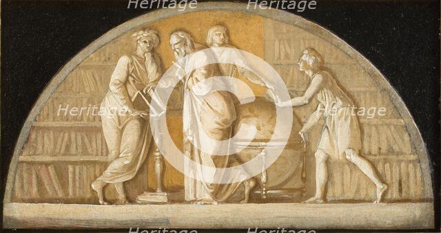 The Foundation of the Royal Library, 1781-1784. Creator: Nicolai Abraham Abildgaard.