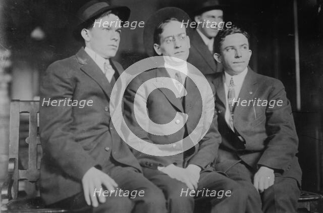 S.T. Pritchett -- R.L. Etheridge -- Oscar Perkins, between c1914 and c1915. Creator: Bain News Service.