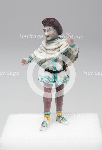 Actor, France, Late 17th to early 18th century. Creator: Verres de Nevers.