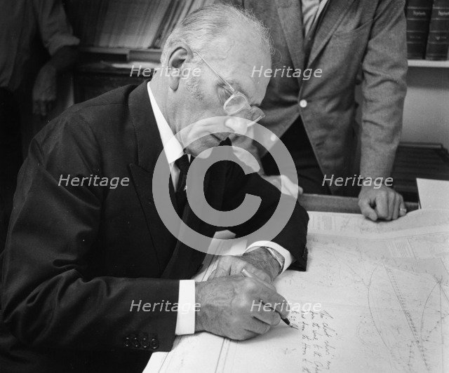 Sir Francis Chichester, KBE. Artist: Unknown