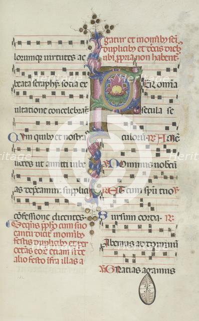 Missale: Fol. 184: Foliage, 1469. Creator: Bartolommeo Caporali (Italian, c. 1420-1503).