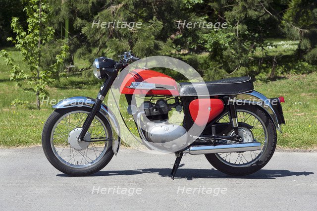 1961 Norton Jubilee 250cc Artist: Unknown.