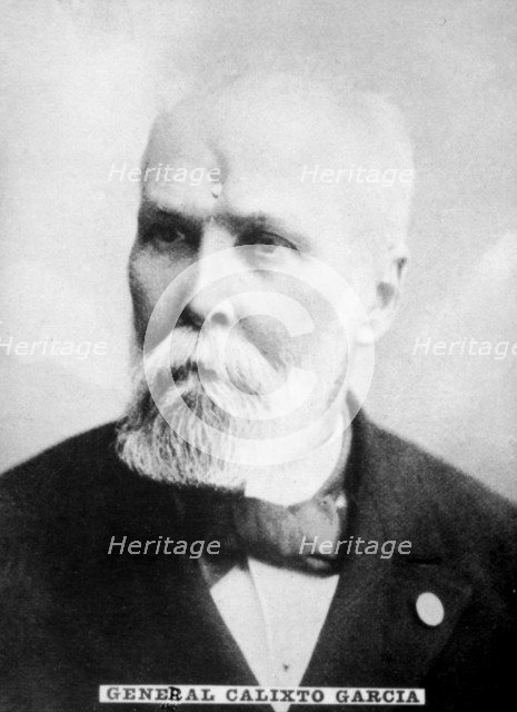 General Calixto Garcia Iniguez (1839-1898), general during the Cuban War for Independence, c1910. Artist: Unknown