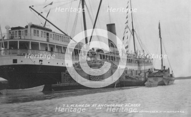 S.S. Alameda, between c1900 and c1930. Creator: Maude Dempsey.