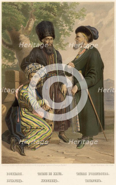 Bukharan. Kievan. Tatar, 1862. Creator: Karlis Huns.