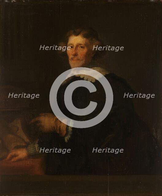 Portrait of Pieter Corneliszoon Hooft, Bailiff of Muiden, Historian and Poet, 1630-1700. Creator: Joachim von Sandrart I.
