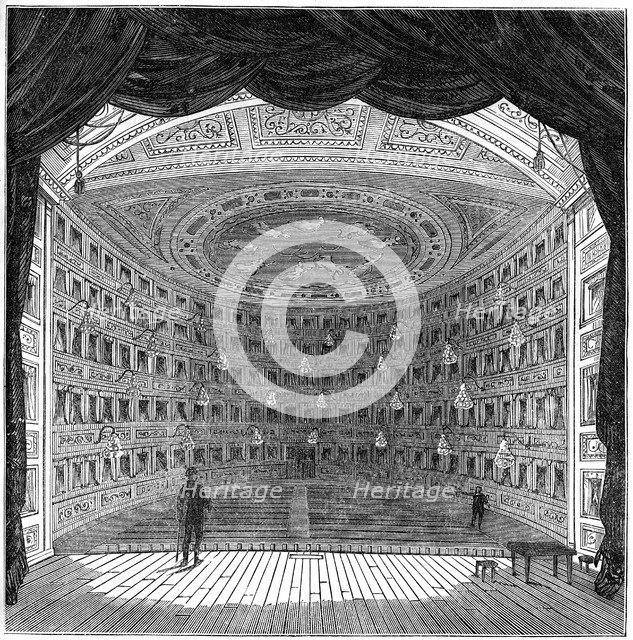The Pantheon Theatre, London, 1812 (1891). Artist: Unknown