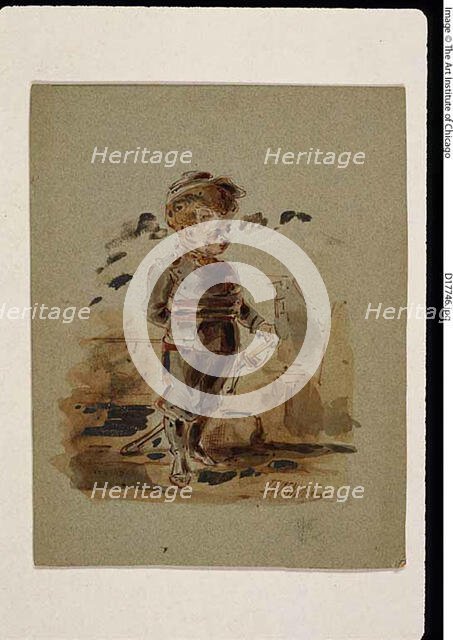 Boy in Soldier's Uniform, n.d. Creator: Dupenvant.