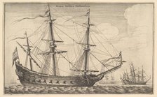 Dutch Warship, 1647. Creator: Wenceslaus Hollar.